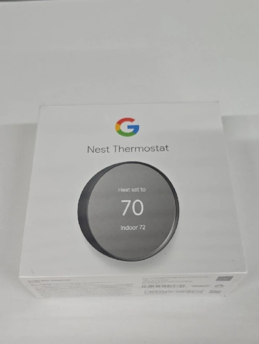 Google Nest Thermostat - Charcoal